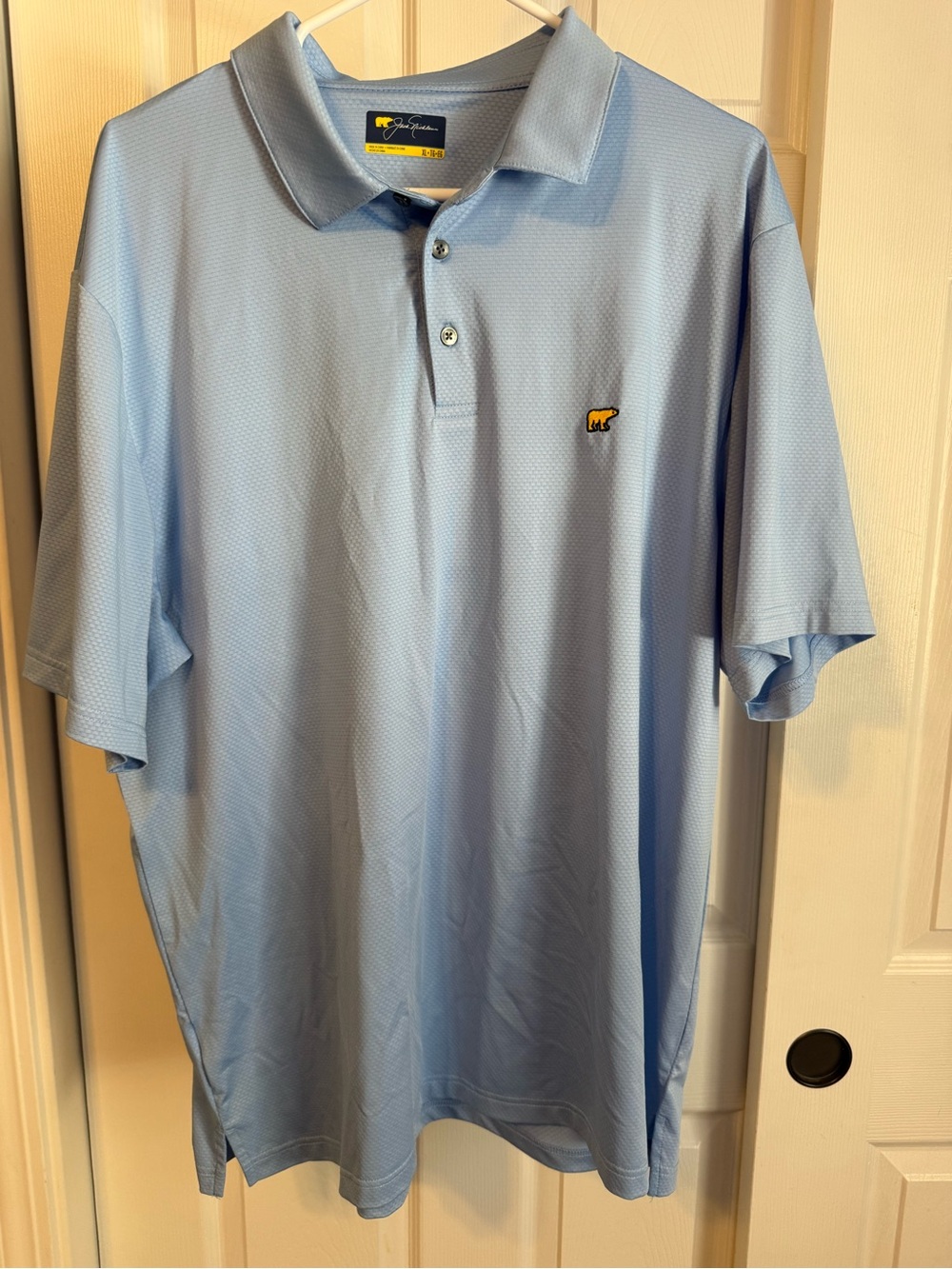 Jack Nicklaus light blue polo